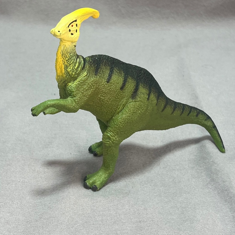 Carnegie Collection Parasaurolophus Dinosaur Figurine Safari Ltd 1988 Vintage